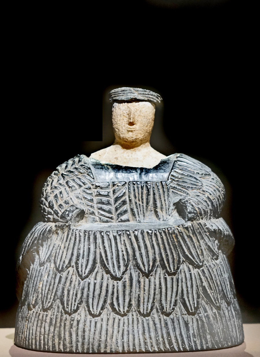 插图 76 巴克特里亚公主雕像